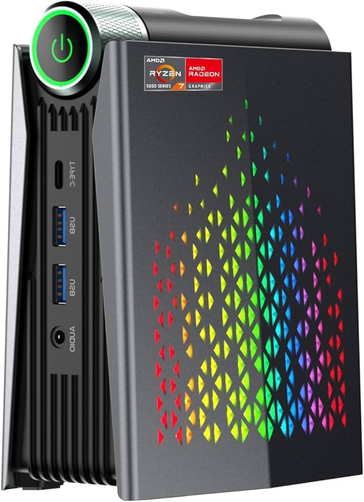 Amazon.com: ACEMAGICIAN [Gaming PC Ryzen Mini PC, AMD Ryzen